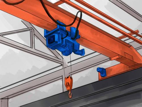 LDP型電動(dòng)單梁起重機(jī)