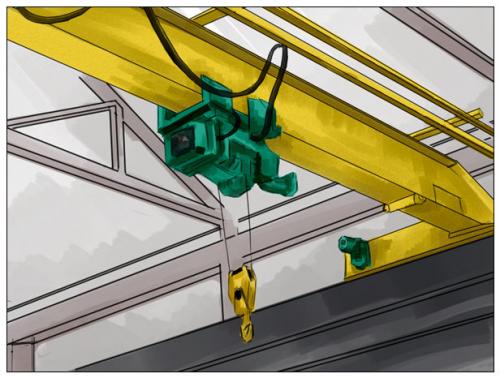 SDXQ型手動(dòng)單梁懸掛起重機(jī)