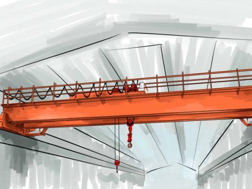 QE20型雙吊點(diǎn)橋式行車(chē)