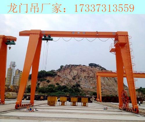 安徽阜陽(yáng)龍門吊租賃公司 龍門吊起吊剛箱梁