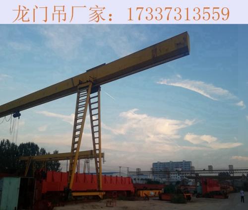 浙江麗水龍門吊廠家 15噸龍門吊價格