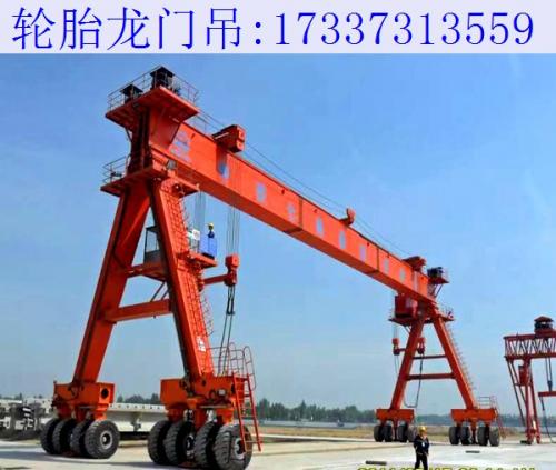 山西朔州輪胎式龍門吊液壓系統(tǒng)異常的現(xiàn)象