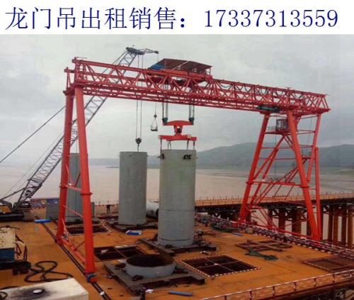 陜西咸陽80噸龍門吊廠家 龍門吊的電纜固定