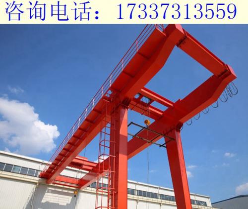 陜西榆林雙梁龍門吊廠家 起重機焊接工藝