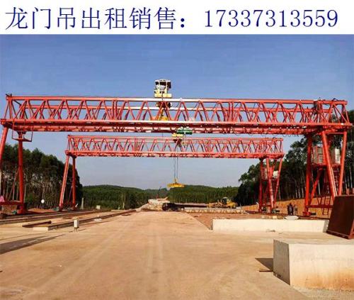 山西臨汾梁場專用龍門吊廠家 梁場門機使用需求